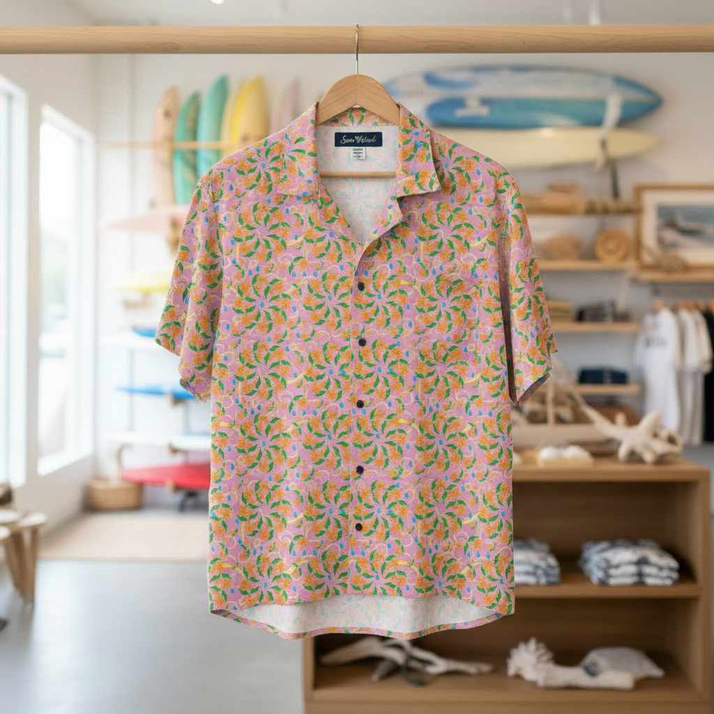 Surf Shop Hanger Mockup