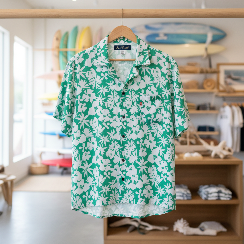 Surf Shop Hanger Mockup