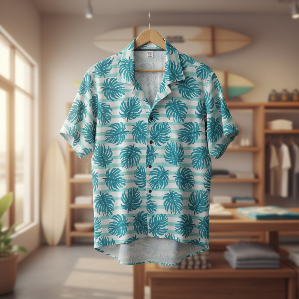 Surf Shop Hanger - Natural Drape
