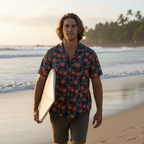 Surfboard Beach Walk Mockup