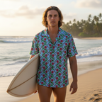 Surfboard Beach Walk Mockup