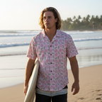 Surfboard Beach Walk Mockup