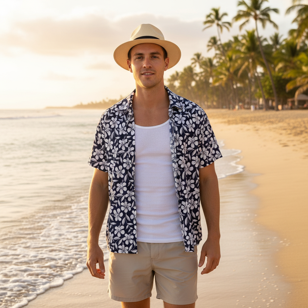 Surfboard Beach Walk Mockup