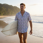 Surfboard Beach Walk Mockup