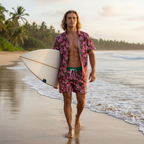 Surfboard Beach Walk