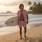 Surfboard Beach Walk