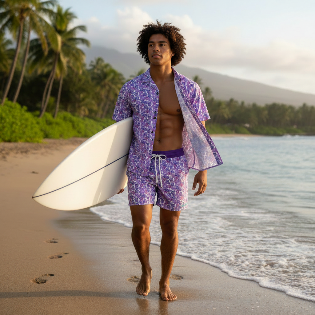 Surfboard Beach Walk