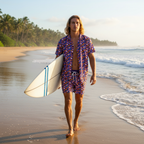 Surfboard Beach Walk