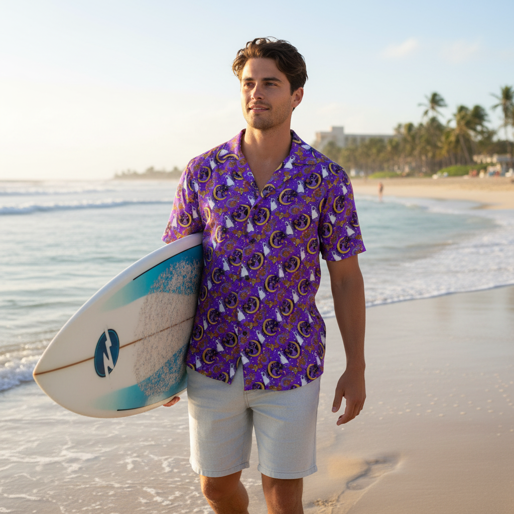 Surfboard beach walk