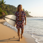 Surfboard Beach Walk