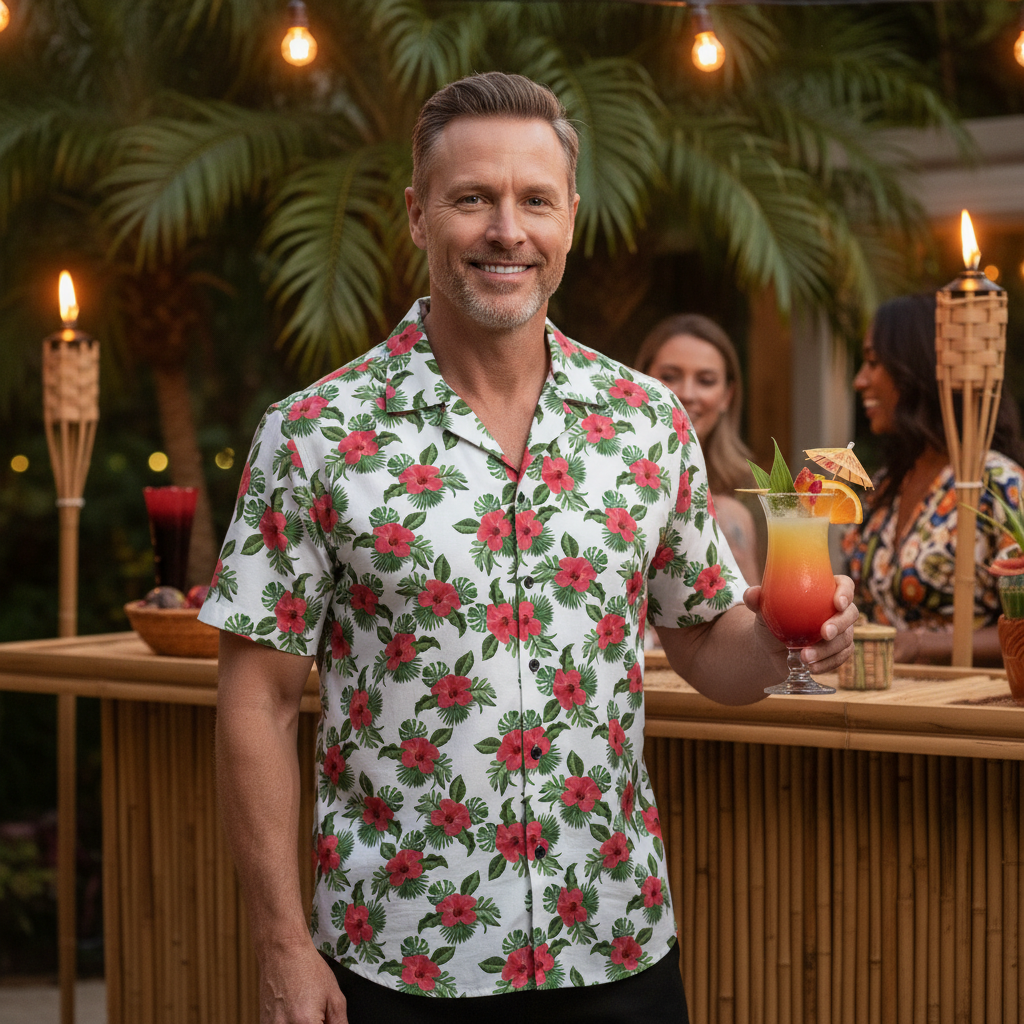 Tiki Party Mockup