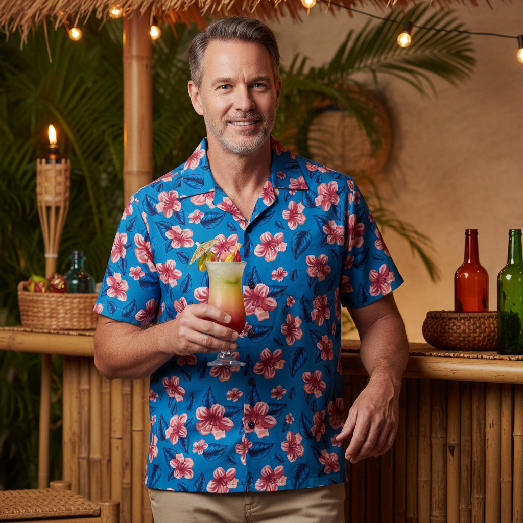 Tiki Party Mockup