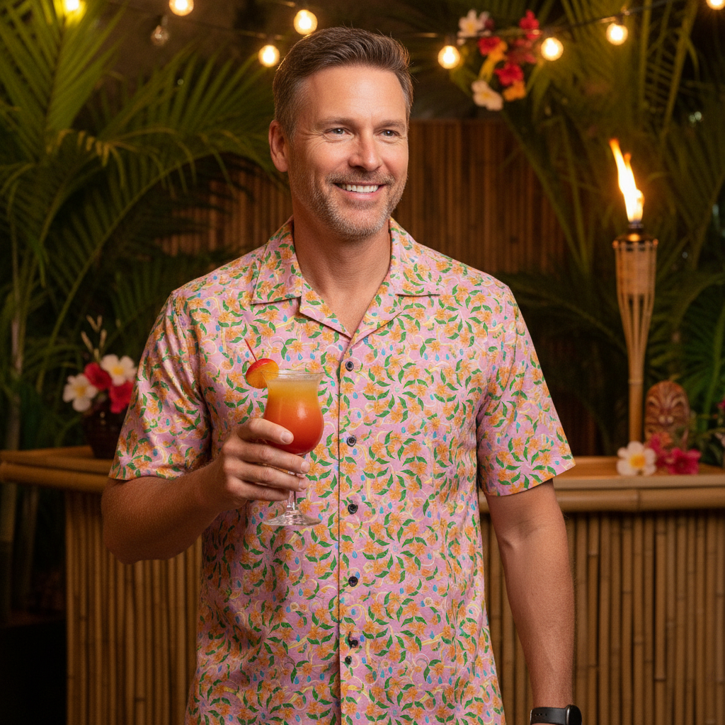 Tiki Party Mockup