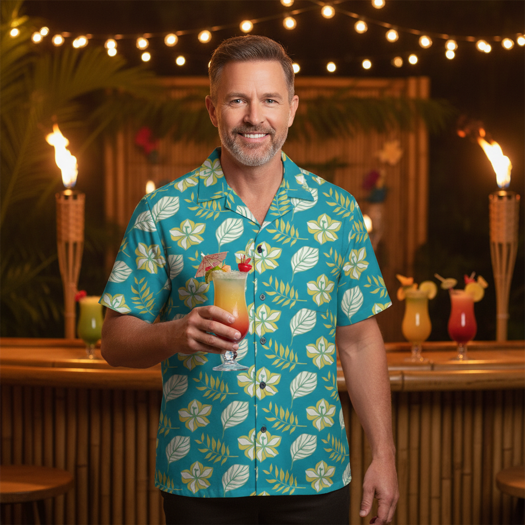 Tiki Party Mockup