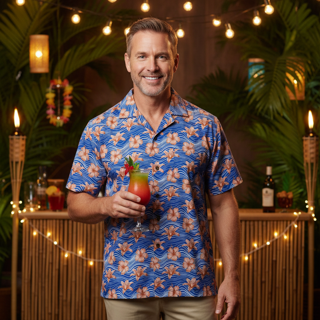 Tiki Party Mockup