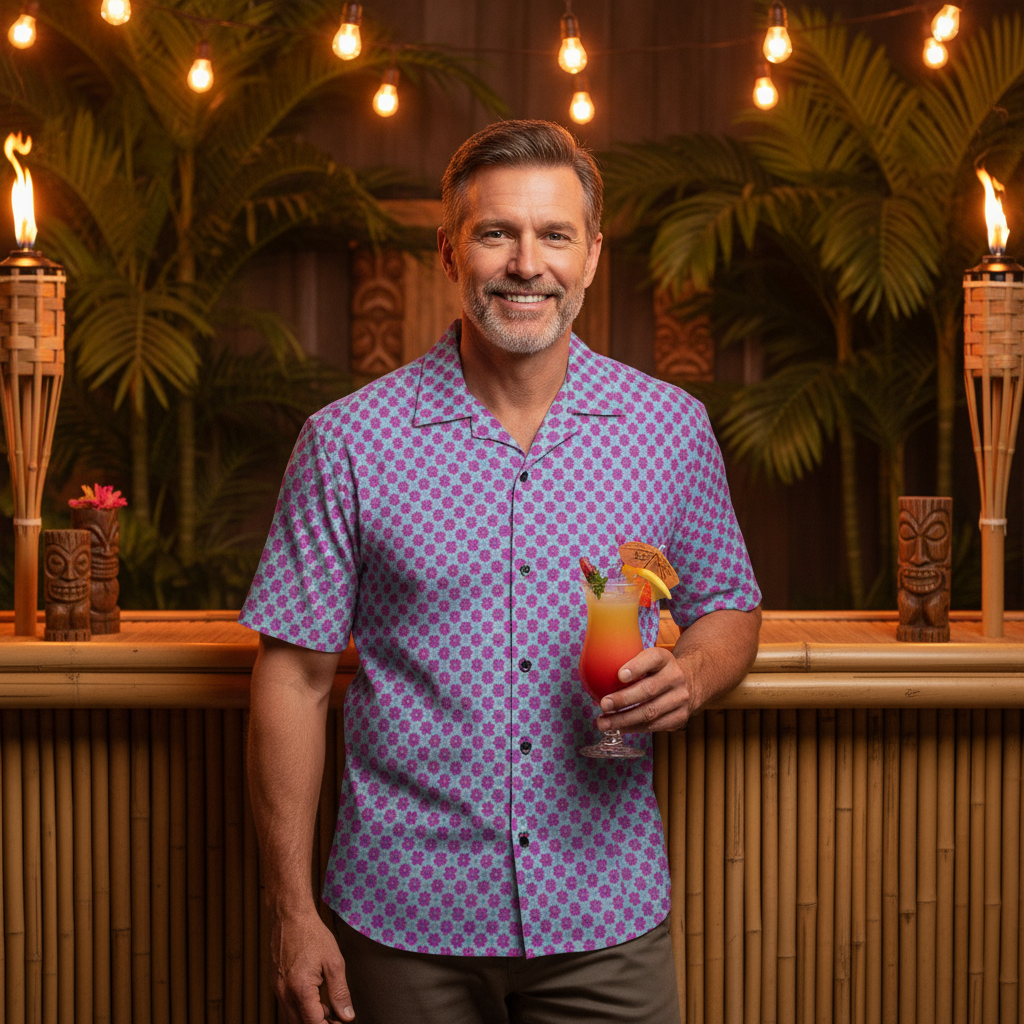 Tiki Party Mockup