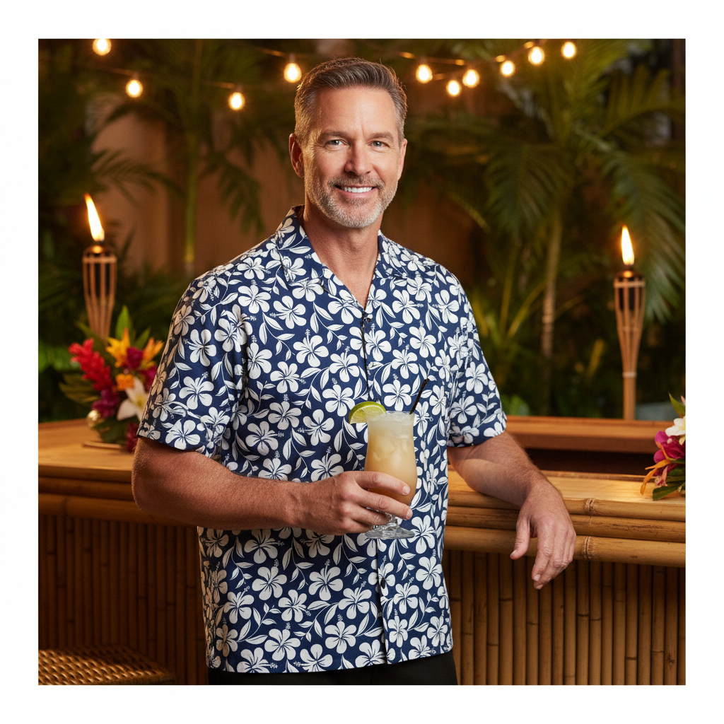 Tiki Party Mockup