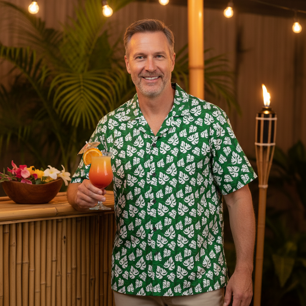 Tiki Party Mockup
