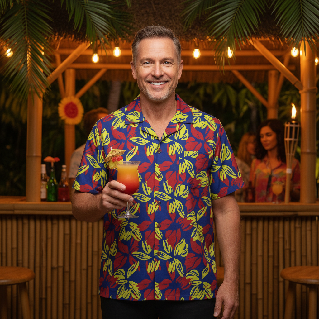 Tiki Party Mockup
