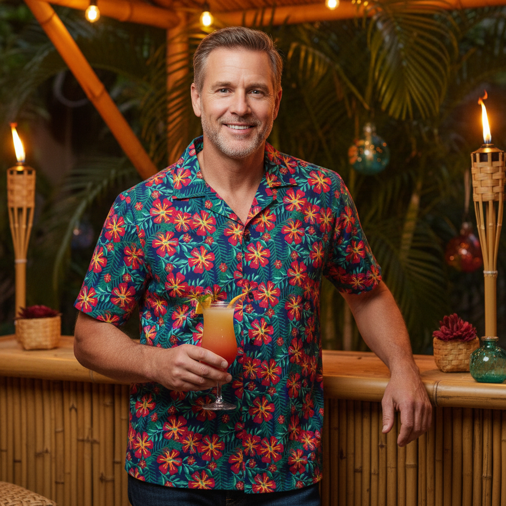 Tiki Party Mockup