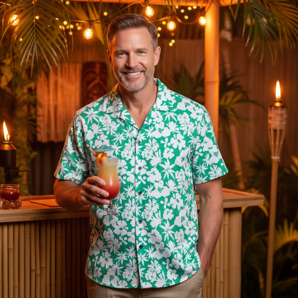 Tiki Party Mockup