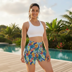 Tropical Beach Flowers — Image 2 Resort Patio