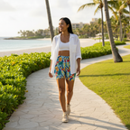 Tropical Beach Flowers — Image 3 UGC Beach Walk