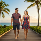 Tropical Jungle Floral - Couple
