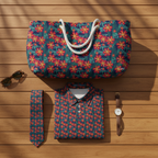 Tropical Jungle Floral - Flat Lay