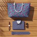 Vining Floral Mosaic - Flat Lay