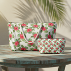 Weekender + Cosmetic Bag Detail Shot