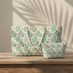 Weekender + Cosmetic Bag Detail