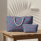Weekender + Cosmetic Bag Detail