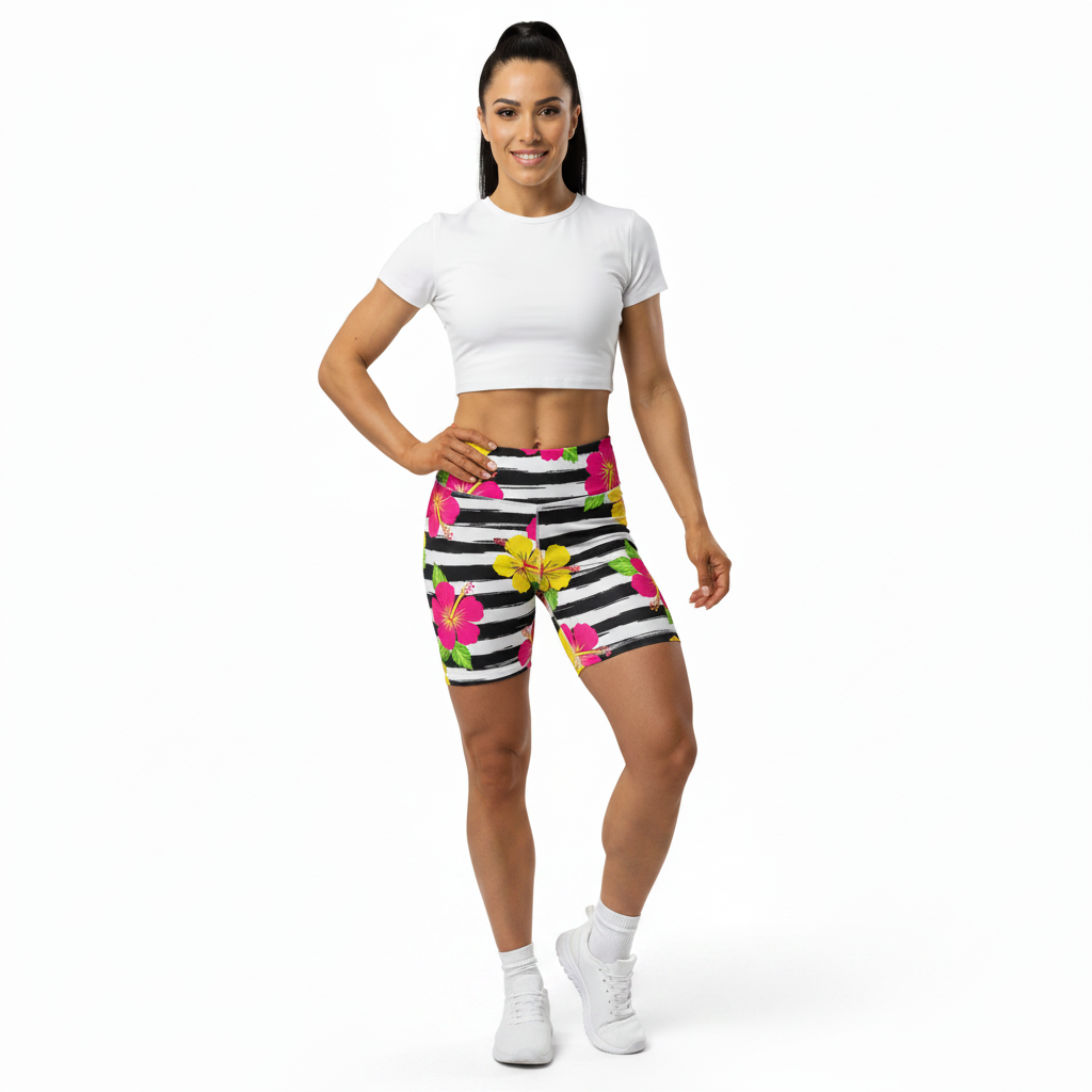 Zebra Hibiscus — Image 1 Full Body Including Feet